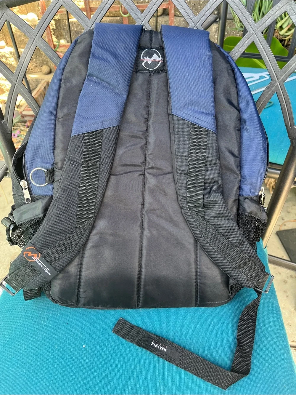Navy Blue Backpack